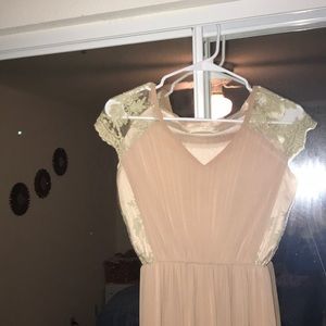 Pale pink dress